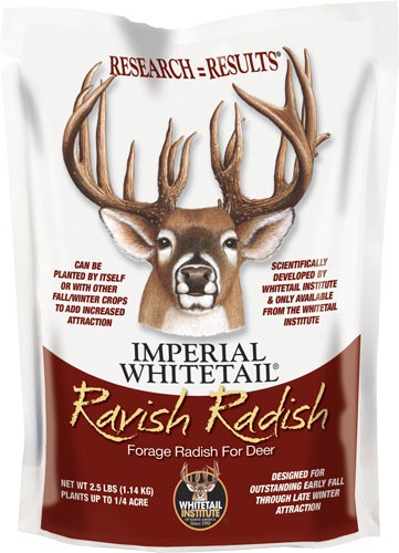 WHITETAIL INSTITUTE RAVISH RADISH 1/4 ACRE 2.5LBS FALL *
