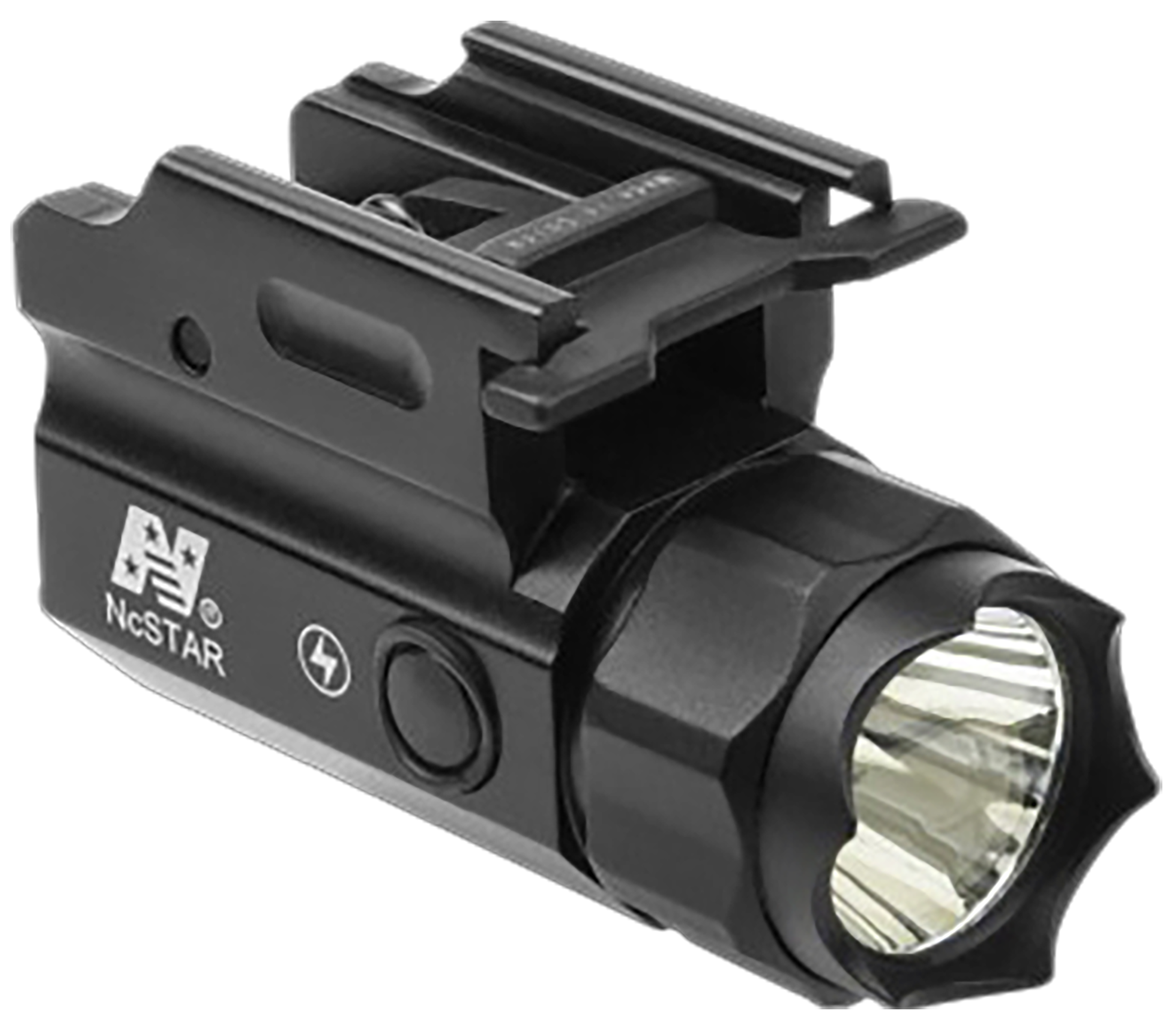 NcStar ACQPTF Compact Flashlight QR w/Strobe  Black 150 Lumens White Cree LED