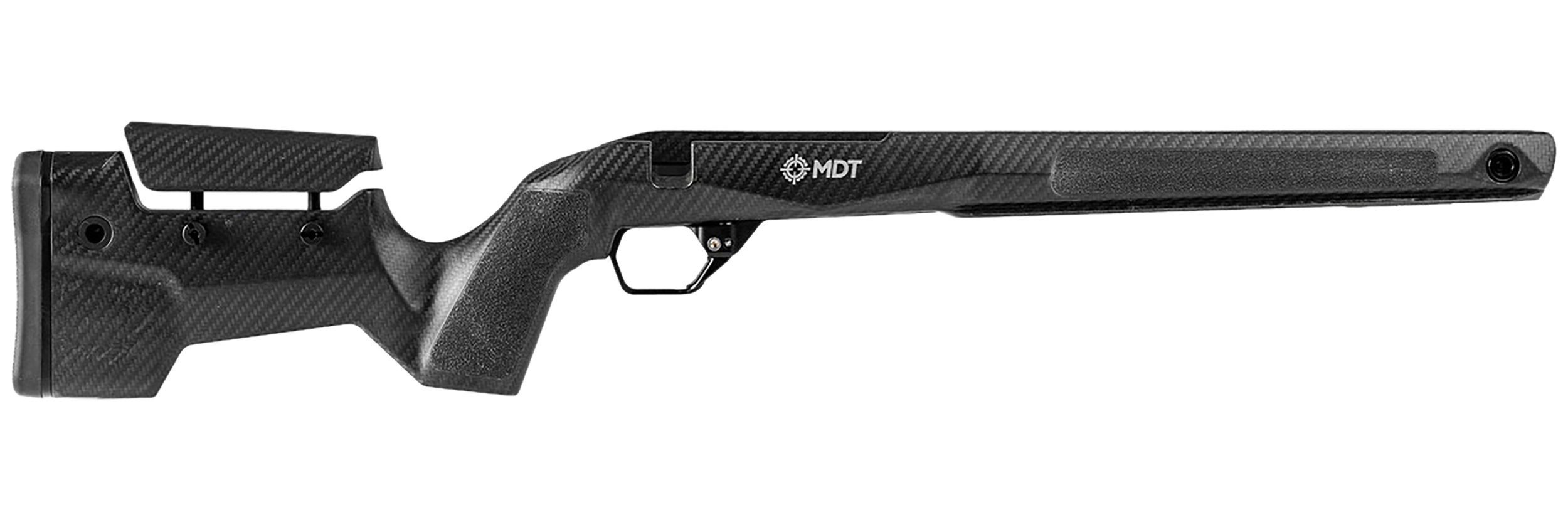 Mdt Sporting Goods Inc 114481CCF Black Foam Filled Carbon Fiber Fits Remington 700 31.25" OAL