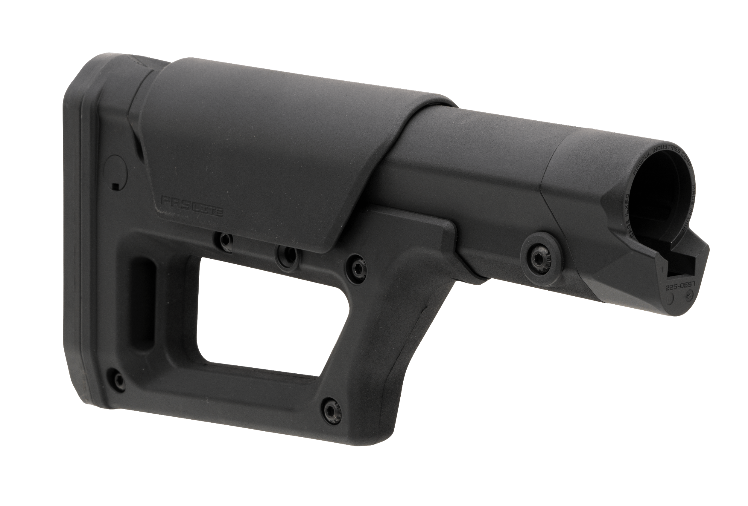Magpul MAG1159-BLK PRS Lite Precision Stock Black Polymer/Metal Adjustable w/Rubber Buttplate