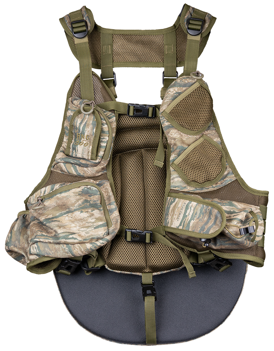 Moultrie KHT0228 Run N Gun Turkey Vest 200 Real Tree Edge