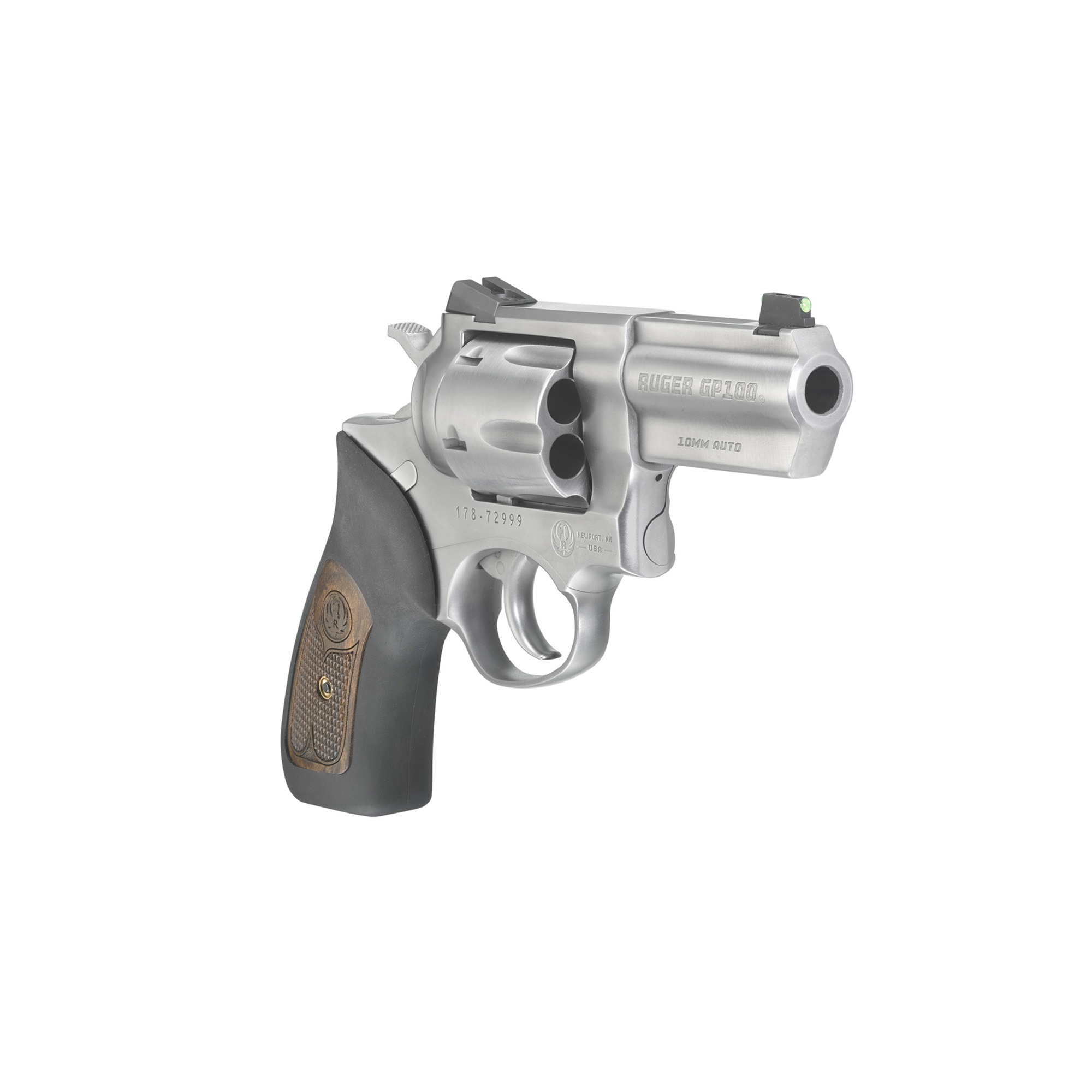 RUGER GP100 WC 10MM 3" STS 6RD NOVAK