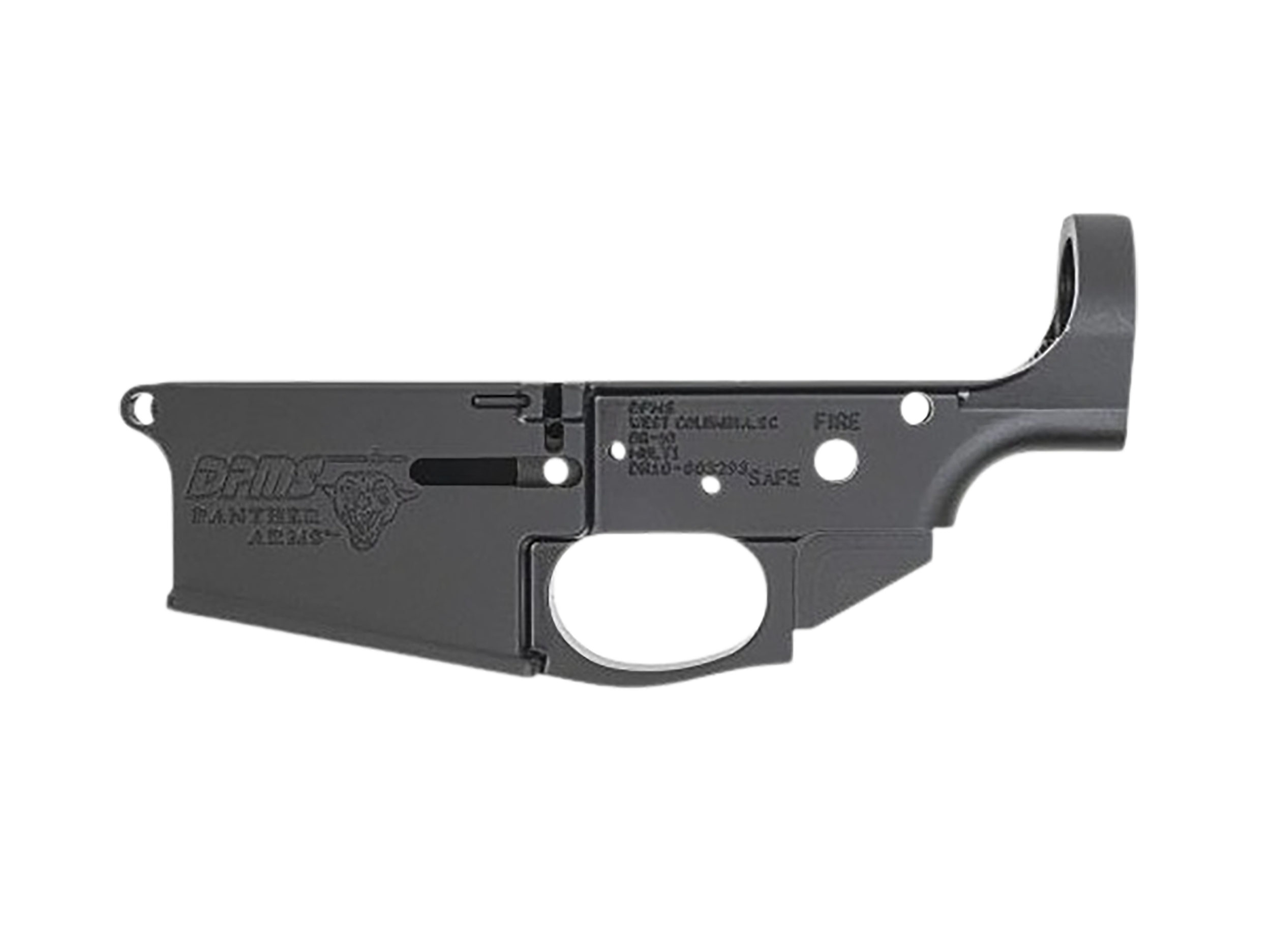 Dpms Panther Arms DP51655160178 DP-10 Stripped Lower Receiver Multi Black Aluminum
