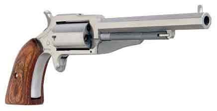 NAA "THE EARL" MINI-REVOLVER 22WMR 3" S/S WOOD