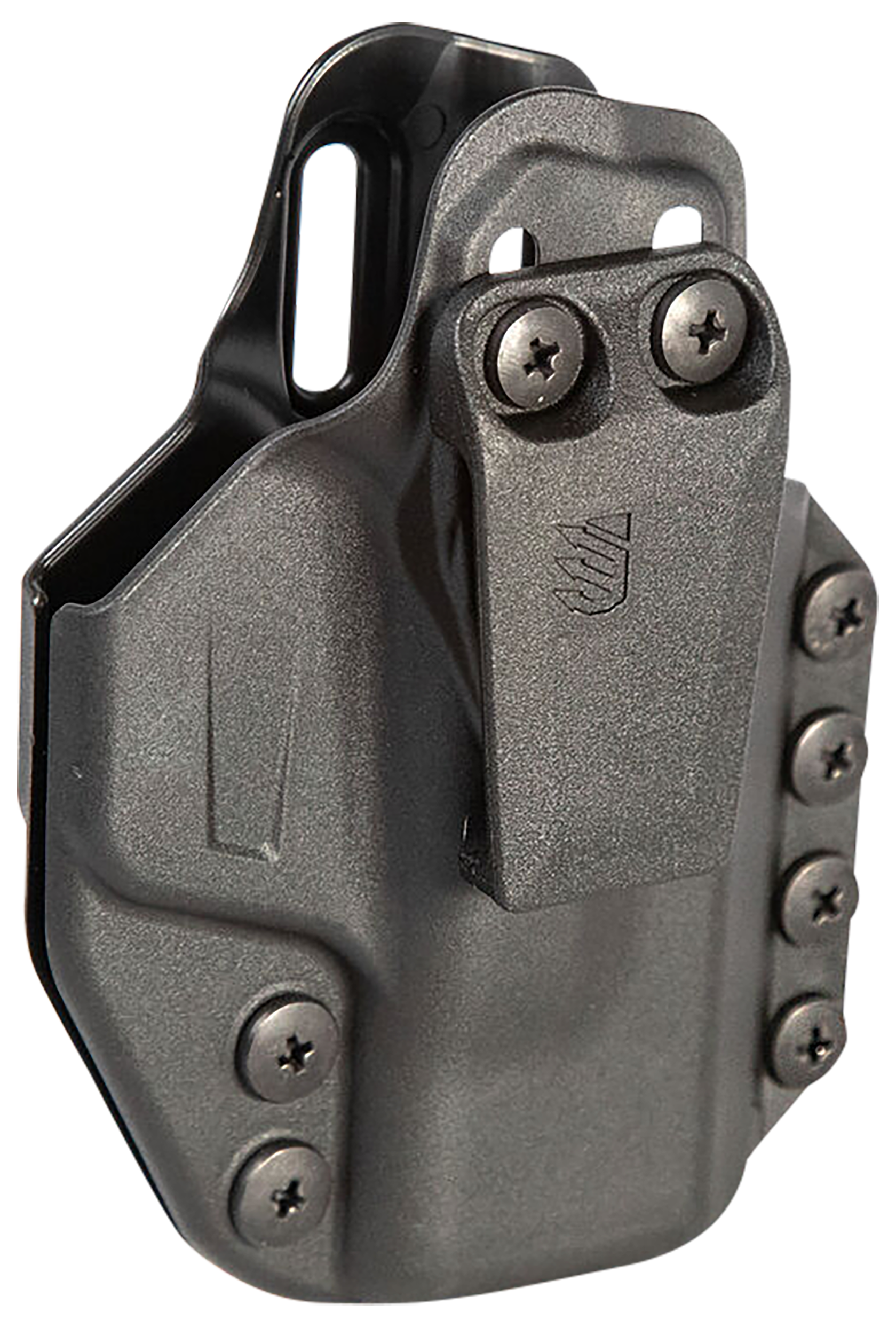 Blackhawk 416068BK Stache IWB Size 68 Black Polymer Belt Clip Compatible w/Glock 43/43X Springfield Hellcat Ambidextrous