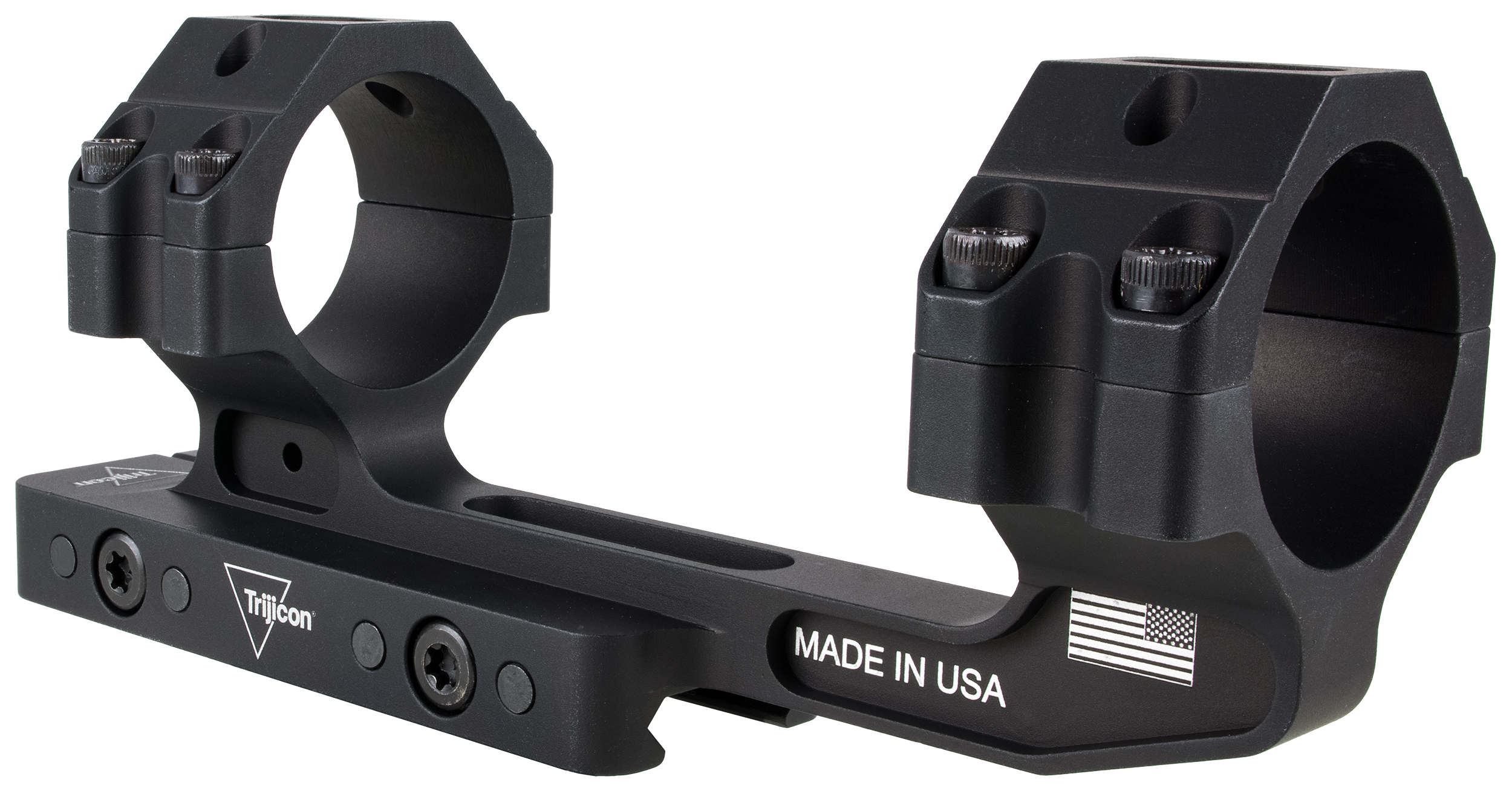 Trijicon AC22055 Cantilever Scope Mount/Ring Combo Matte Black Aluminum 30 mm Tube, Picatinny Rail Mount