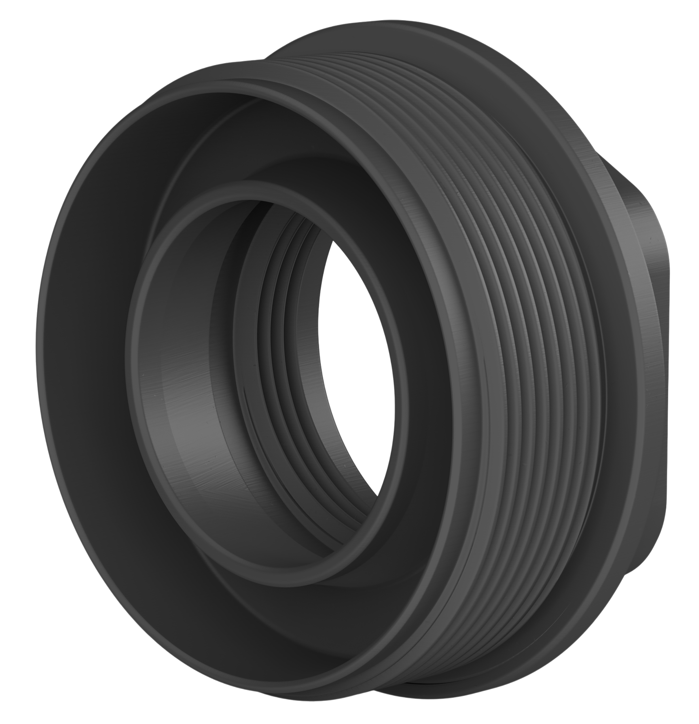 Breek Arms BRK4401 Hub One Plan B Fits Ultralight 1.375"x24 Titanium DLC Black