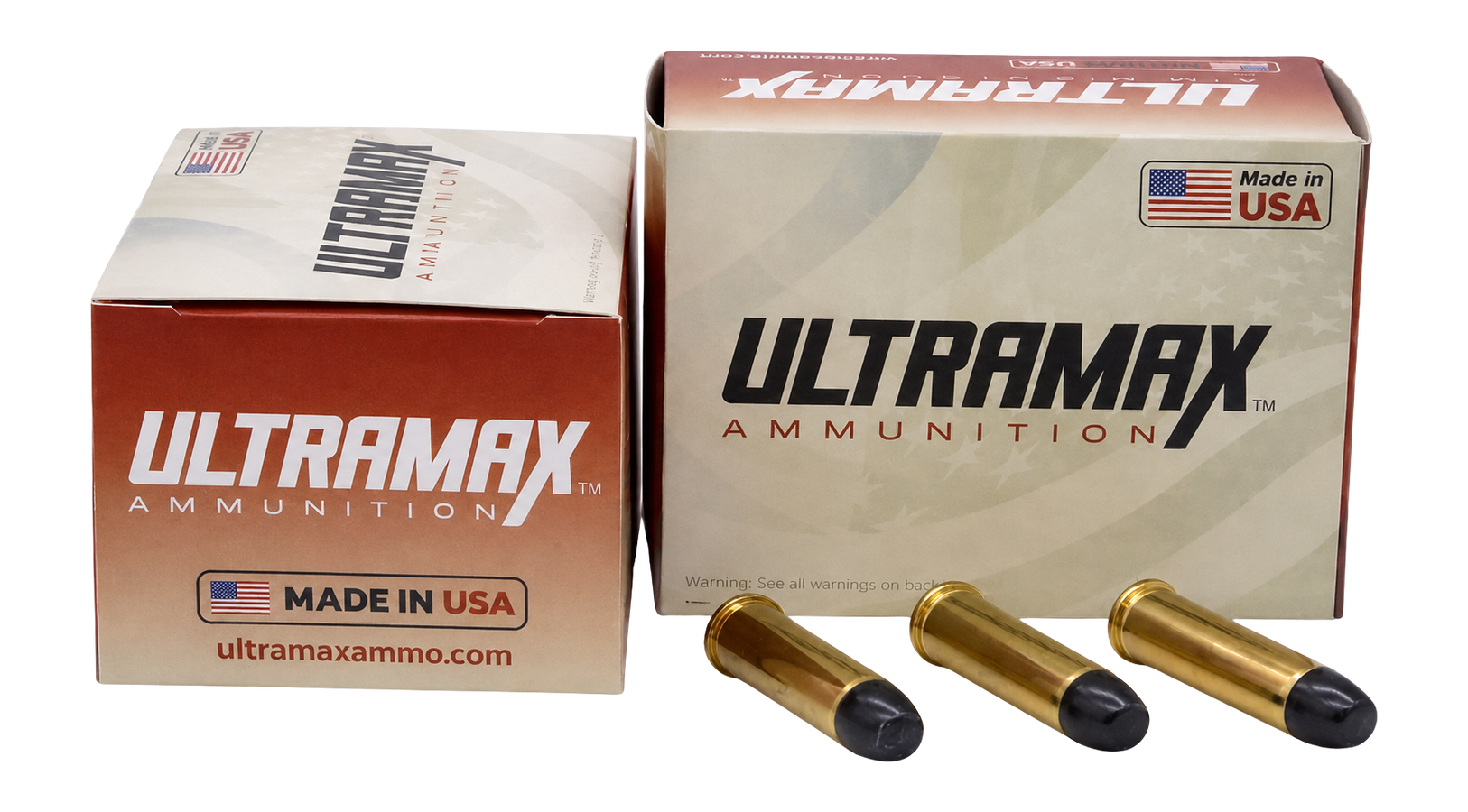 Ultramax 357 Mag 158gr Plated Flat Point 20rd Box