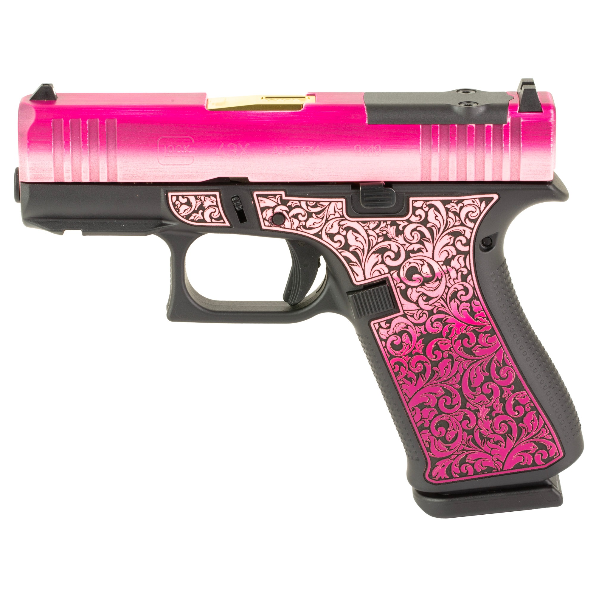 GLOCK 43X 9MM 10RD MOS FS LADY BUG