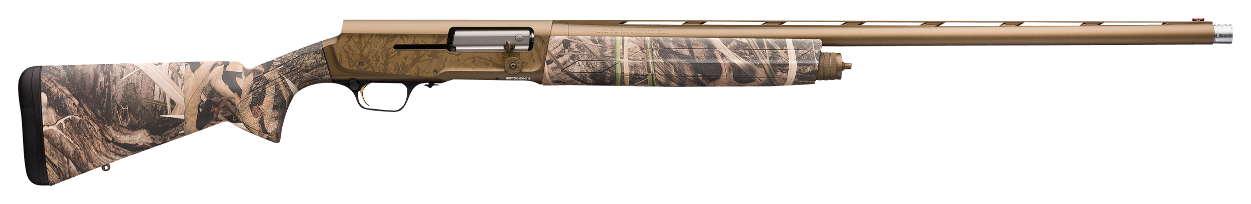 Browning 0119002004 A5 Wicked Wing 12 Gauge 28" 4+1 3.5" Burnt Bronze Cerakote Mossy Oak Shadow Grass Habitat Synthetic Stock Right Hand (Full Size)