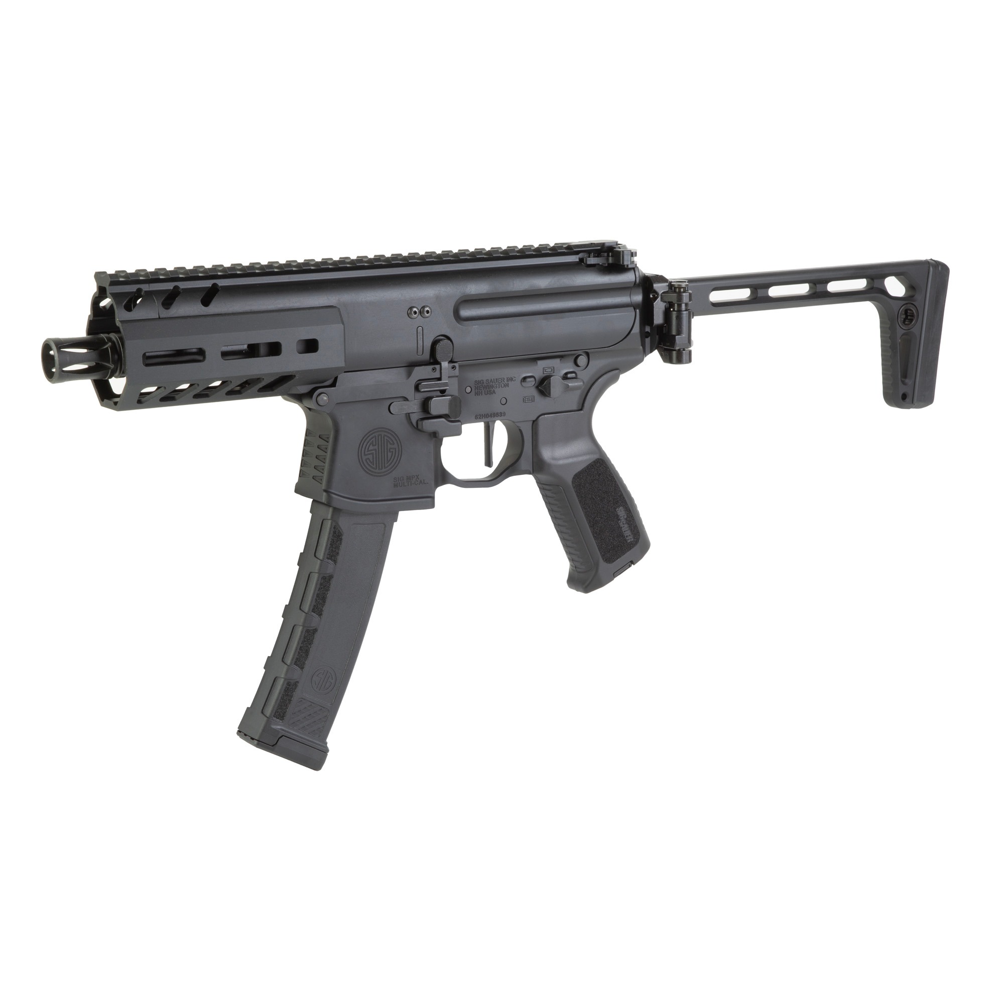 SIG MPX 9MM SBR 4.5" BLK 35RD