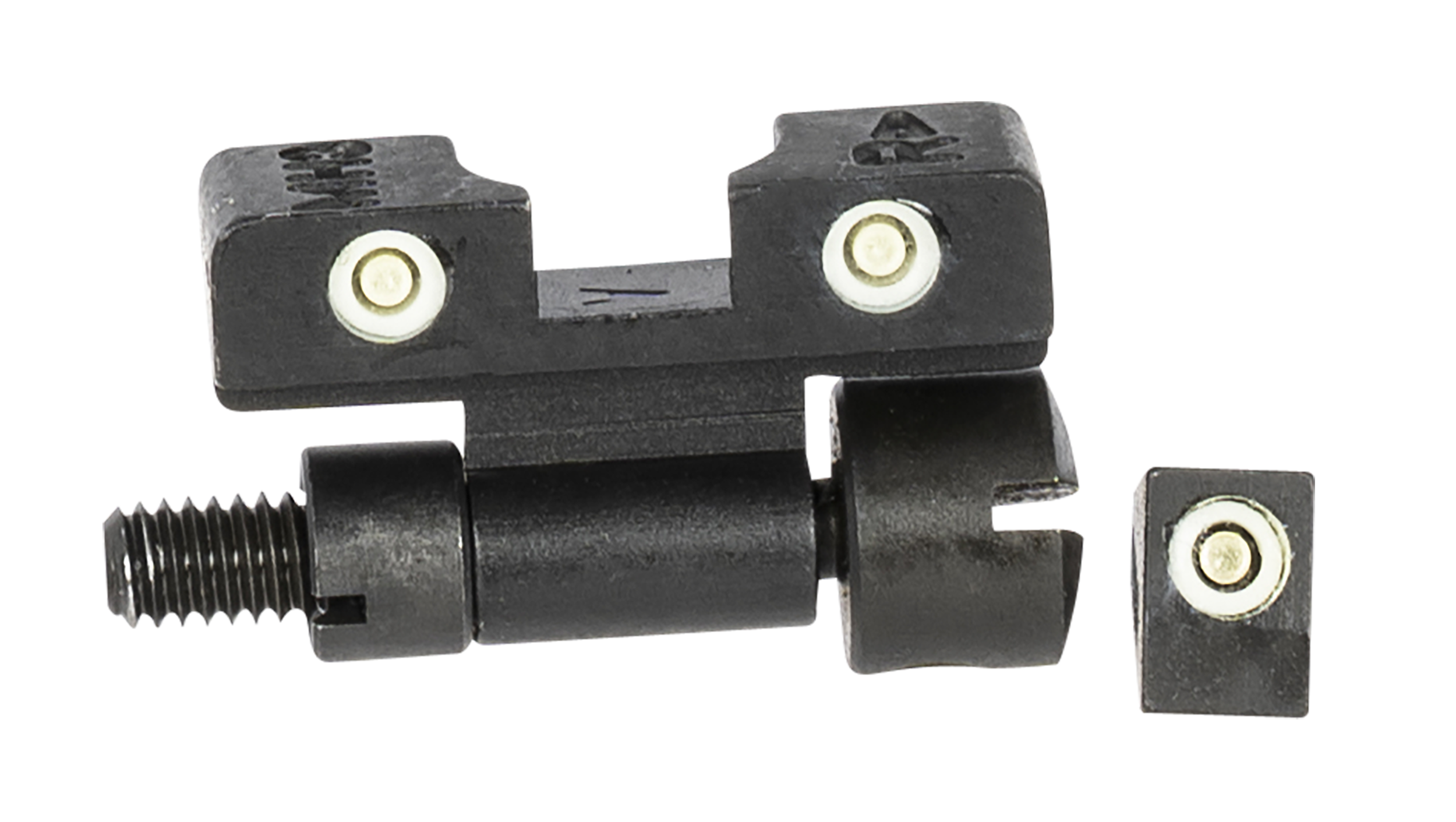 Meprolight USA 227703101 Tru-Dot Adjustable Sights Green Tritium White Outline Front Sight-Green Tritium White Outline Rear Sight Smith & Wesson K/L/N Frames