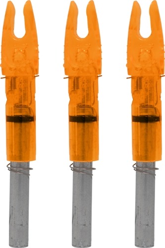 LUMENOK LIGHTED NOCK GT-SERIES HD ORANGE 3PK