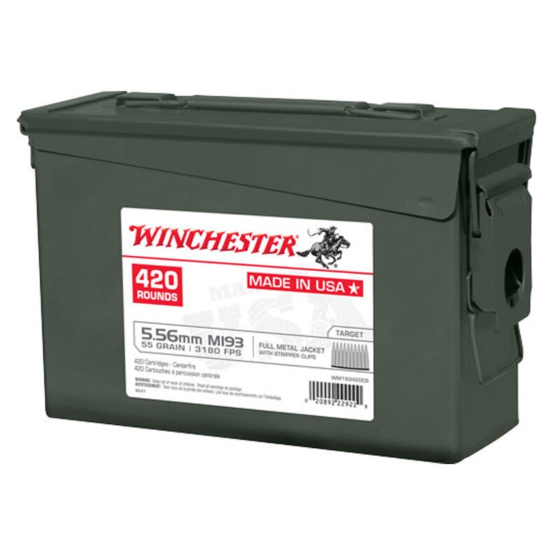 WINCHSTR LC 5.56 55G M193 FMJ 420RD
