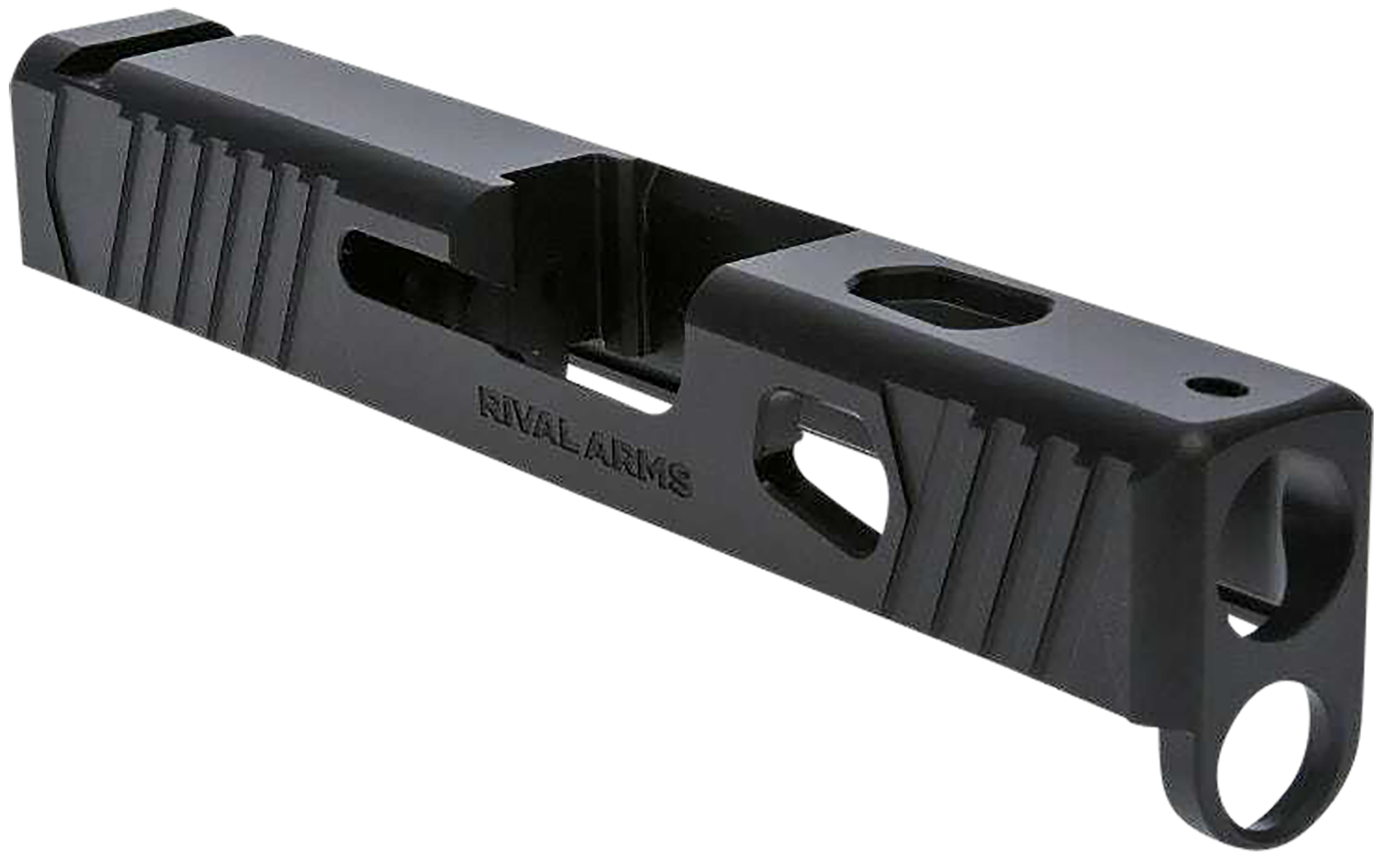 Rival Arms RA10G305A Precision Slide A1 Compatible w/Glock 43 Gen3, 9mm Luger Black QPQ Stainless Steel, RMR Cut Sights