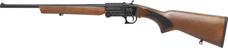 IVER JOHNSON 700 410 3" 18.5" BLACK WOOD